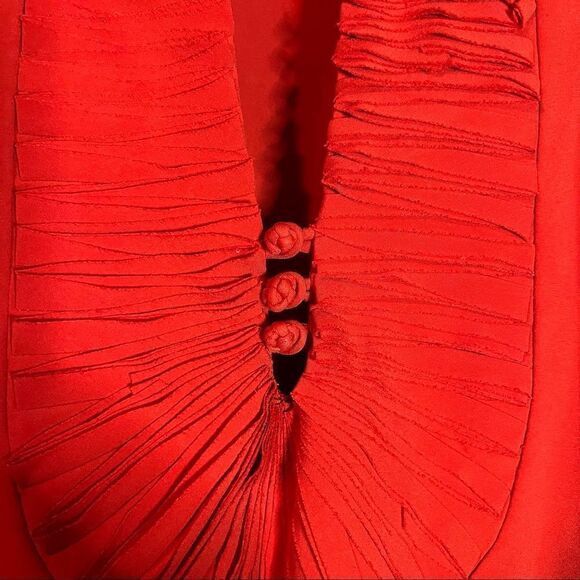 Copper st orangey dress with pockets! - Picture 4 of 10